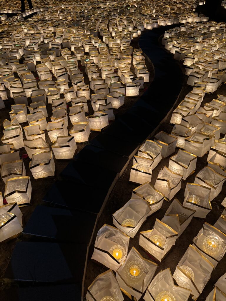 path through candles (1)